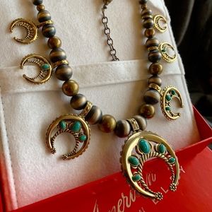 Sterling Turquoise Naja Blossom Carolyn Pollack.